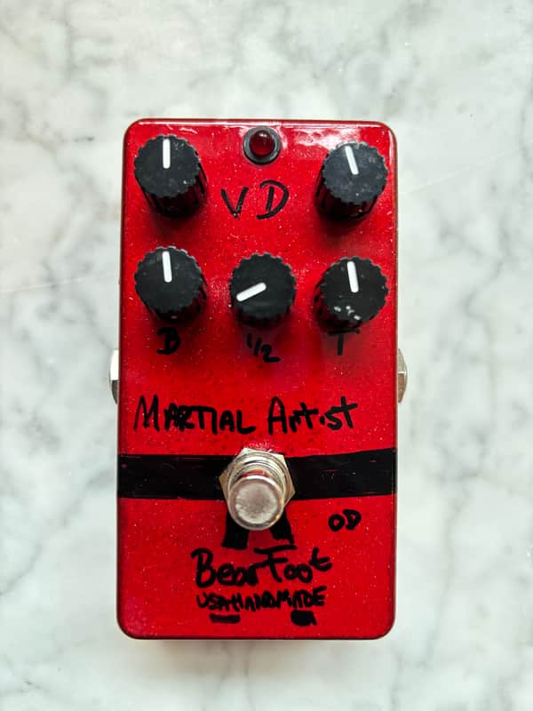 Bearfoot FX Dyna Red Distortion 2010s - Red image 1
