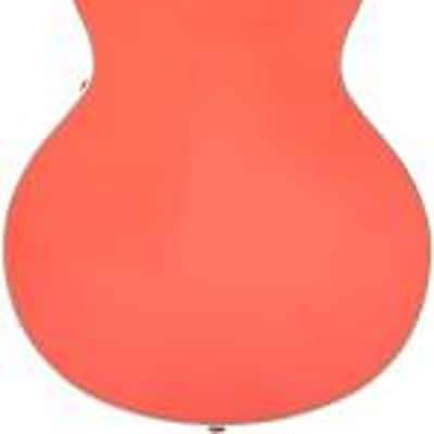 Mint D'Angelico PREMIER MINI DC DAPMINIDCFRCSCB Mini Double Cutaway w/ stop-bar tailpiece, Fiesta Red image 10