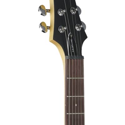 Schecter C6 Deluxe Electric Guitar Satin Black image 4