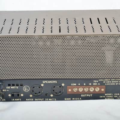 Bogen Challenger CHA33 1963- great guitar amp projects image 9