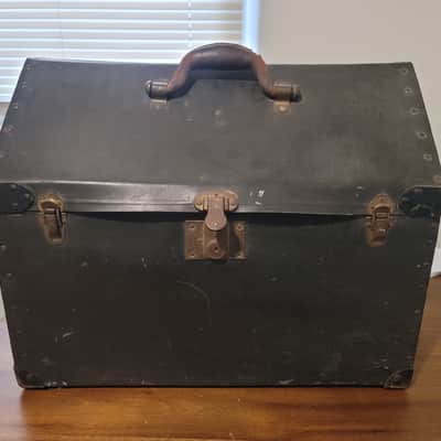 Vintage C. Firardo Italian Piano Accordion w/ Original Case Art Deco Pearloid Project image 22