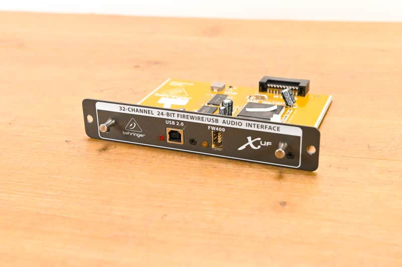 Behringer X-UF 32 Channel USB2.0/FireWire Expansion Card CG015CJ image 1