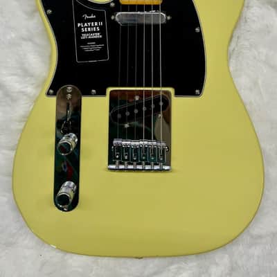 Mint Fender Player II LEFTY Telecaster guitar, Maple Fingerboard, Hialeah Yellow -MIM image 3