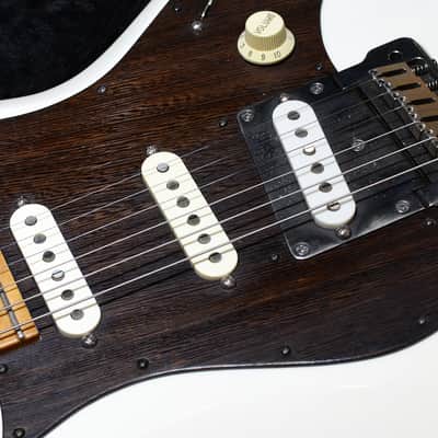 Knaggs Severn Trem T3 Flame Maple Neck White 2016' image 3