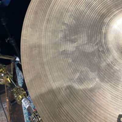Sabian - 21" AA Dry Ride Cymbal 3162g 1980's image 9