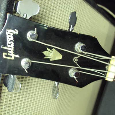 Gibson Lefty Bass Guitar EBO USA 1960s cherry Red image 13