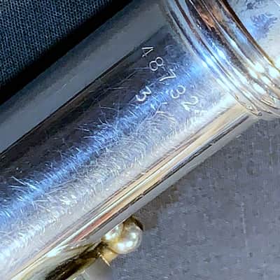 Vintage 'Project' 1970's DeFord (Emerson) Silver Plated 'Open Hole' Flute Outfit image 3