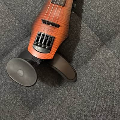 NS Design NXT4A-VN-SB Electric Violin Amber Burst image 4