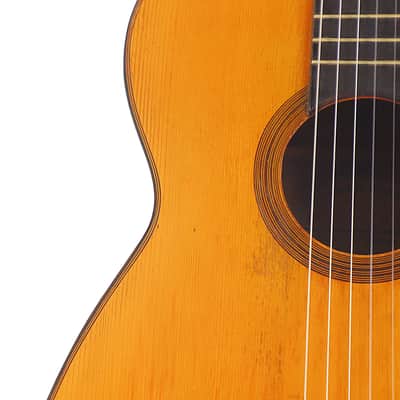Francisco Pau ~1890 early Spanish guitar in Torres Style - outstanding construction + sound -check video image 3