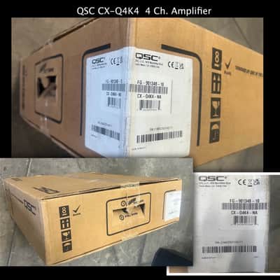 QSC CX-Q 4K4  (Four Channel Power Amp) image 2