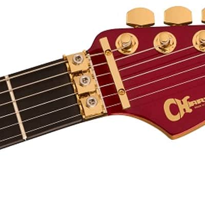 Charvel Pro-Mod Plus So-Cal SC1 Style 1 HH FR EB Electric Guitar. Ebony Fingerboard, Candy Apple Red image 6