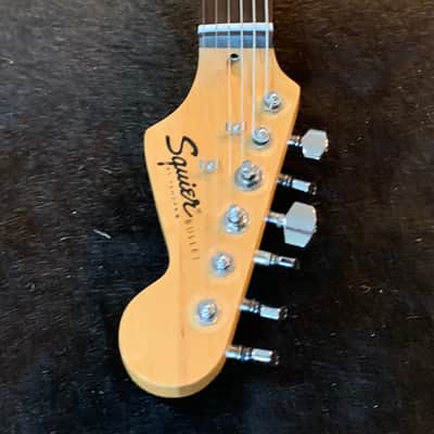 Fender Squier Stratocaster signed by Warren Haynes White image 7