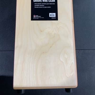LP Latin Percussion LP1427W Groove Wire Cajon image 2