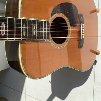 1975 Aria Pro II PW-75 | Lawsuit Vintage Acoustic Guitar | Japan Matsumoku image 9
