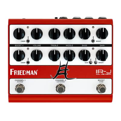 Friedman IR-J Jake E Lee Signature Dual Tube Preamp & DI – Simple All-Tube Direct Solution image 1