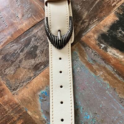 Magrabo Custom White Twin TS Core 7 cm Silver Sun & Groove Buckles image 6