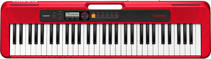 Casio CT-S200 Casiotone 61-Key Keyboard - Red image 1