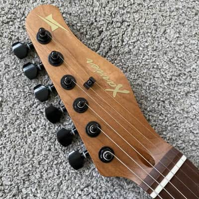 Xavier HSS Electric Guitar, Mahogany Body, Roasted Maple Neck image 2