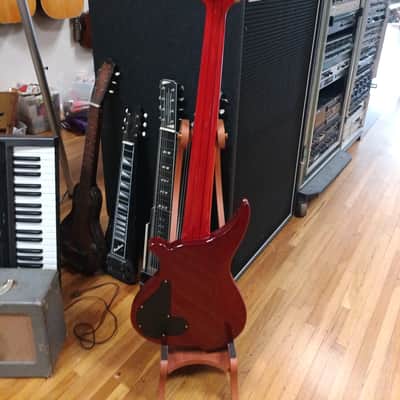 Tune TWB 10-T-OB (10 String Bass) - Red-See-Thru image 4