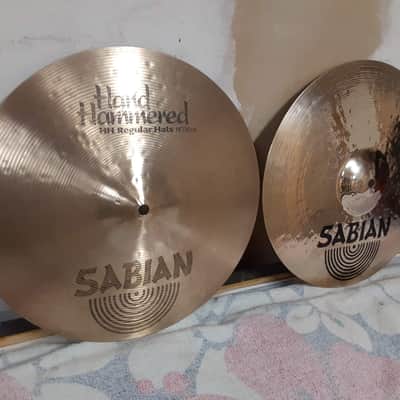 Sabian 14" Hand Hammered Regular hi-hats Bild 2