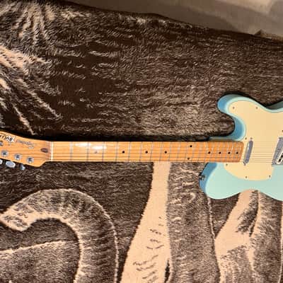 Squier Telecaster partscaster - Blue gloss image 1