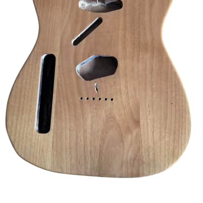 Lefty Alder Wood Telecaster Tele Style Guitar Body image 1