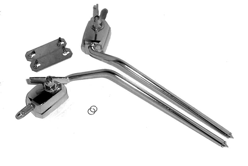 2 Ultra rare 70's Premier Bass drum legs spurs mounts and brackets -FREE SHIPPING image 1