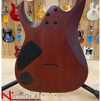 Ibanez RGA42FMDEF Dragon Eye Burst Flat image 11