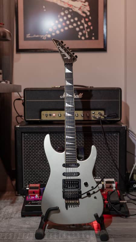 Jackson Soloist Reverse Custom 1988 - silver image 1