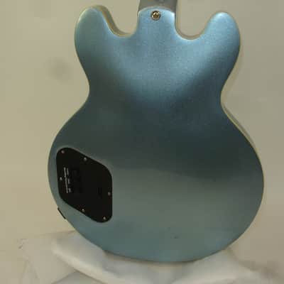 2012 Epiphone DOT Ultra-339 Semi-Hollow Electric Guitar, Pelham Blue image 15