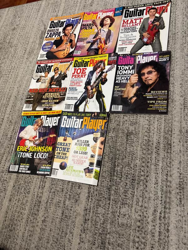 Guitar Player Magazine Guitar magazine 2010 and 1(2011) image 1