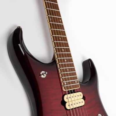 Ernie Ball Music Man BFR Baritone JP15 - Cherry Creamsicle 6 String Guitar Signed by John Petrucci 100pcs *AUTHORIZED DEALER image 14