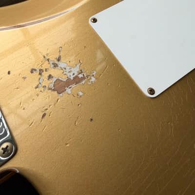 2026 Fender Custom Shop Stratocaster Pro W25 Relic - HLE Gold image 15