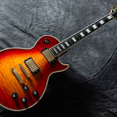 ESP Edwards E-LP-120CD/QM Les Paul Custom 2012 - Cherry Sunburst - VERY GOOD condition image 4