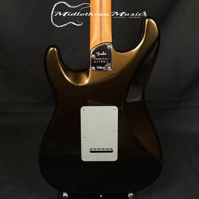Fender American Ultra II Stratocaster HSS Electric Guitar 2024- Texas Tea w/Case - Mint! image 6