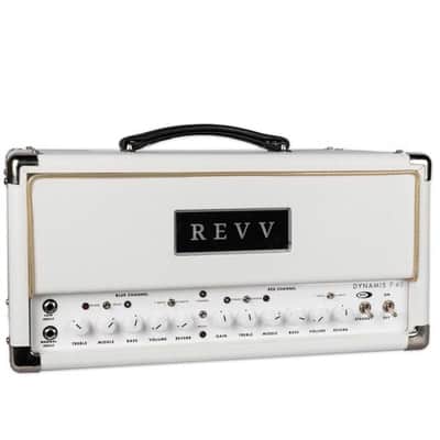 Amp Head Cover REVV Dynamis 7-40 vintage handle - Black leatherette  cover waterproof full padding image 4