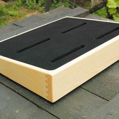 Custom Wood Pedalboard 20x15.7 image 3
