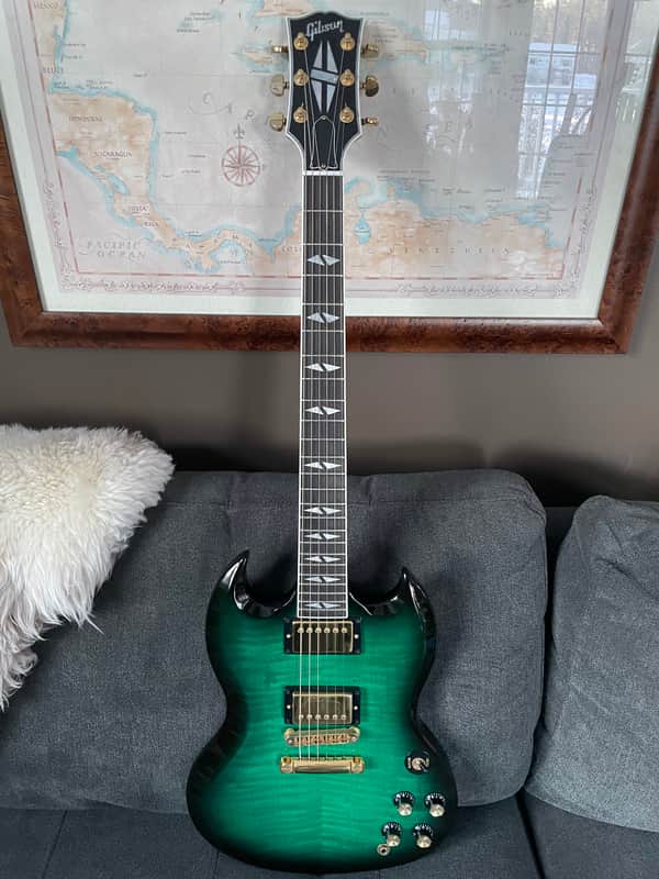 Gibson SG Supreme 2000 - 2007 - Emerald Burst