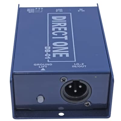 MCSproaudio di direct box for guitar keyboard bass image 1