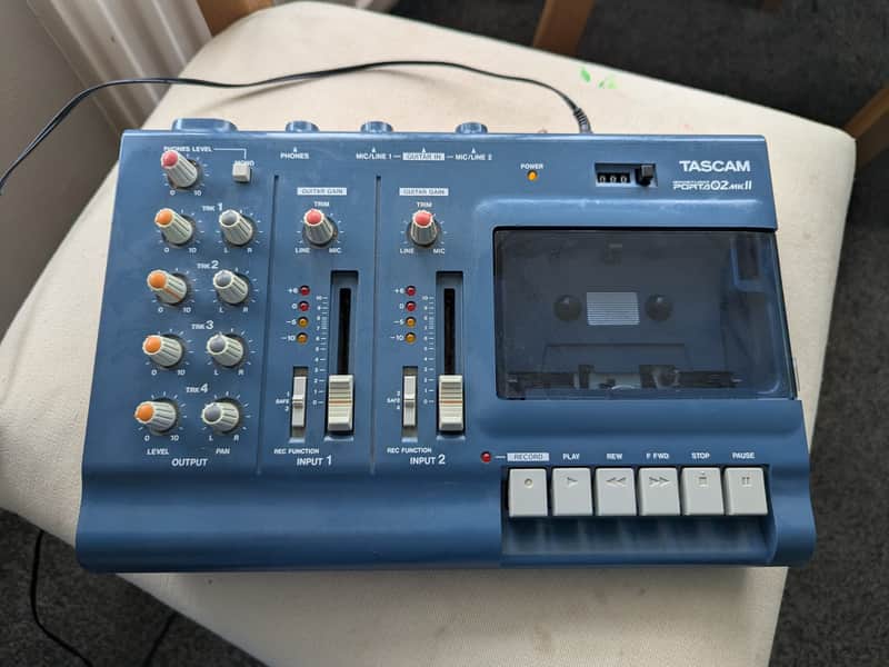 TASCAM Porta 02 mkII Ministudio 4-Track Cassette Recorder | Reverb UK