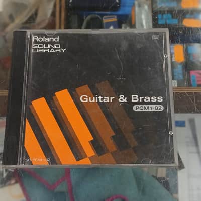 Roland SO-PCM1-02 Guitar and Brass - ROM Card - Roland JD/JV Synthesizers