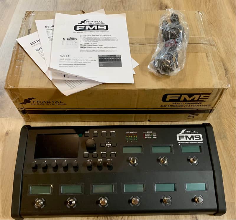 Fractal Audio FM9 Mark II Amp Modeler / FX Processor | Reverb