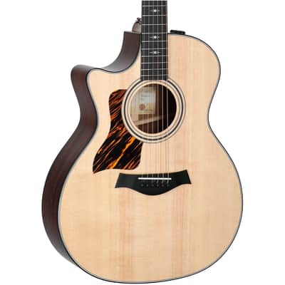 Taylor 314ce Grand Auditorium Acoustic-Electric Guitar, Left-Handed (with Case), Natural image 8