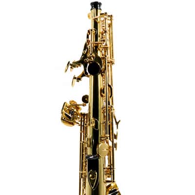 Jupiter JSS1000Q Intermediate Bb Soprano Saxophone in Gold Lacquer SN FF01093 image 9