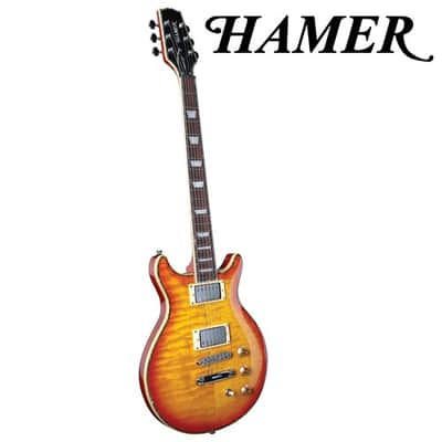 Hamer SATQ-HB Duncan Designed Humbuckers Mahogany Set-Neck 6
