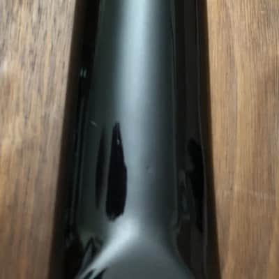 2004 Epiphone Les Paul Junior Electric Guitar Black Actual Loaded Neck image 12