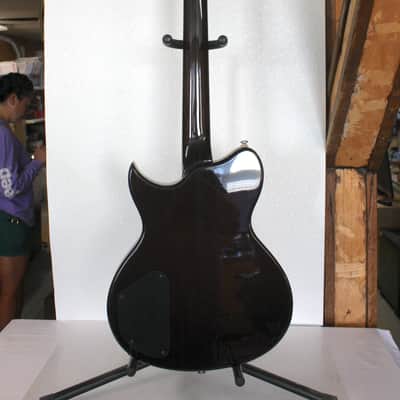 2003 Washburn WI-66 Pro Electric Guitar Gray Flame Top With Hard Shell Case image 9