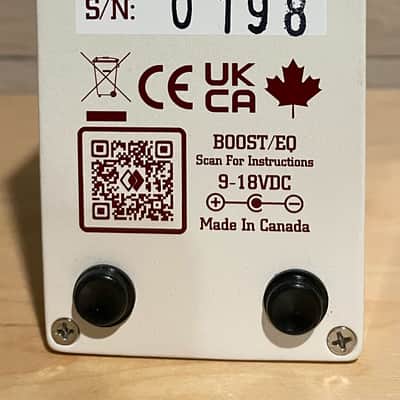 Diamond Boost / EQ (4-Knob) 2025 - Present - White image 2
