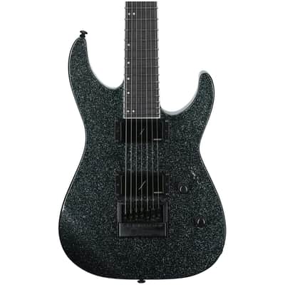ESP LTD Deluxe M-1007 Baritone EverTune Electric Guitar, 7-String, Granite Sparkle image 4