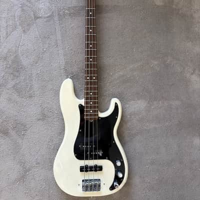 Fender American Performer Precision Bass PJ USA 2019 Arctic White image 2